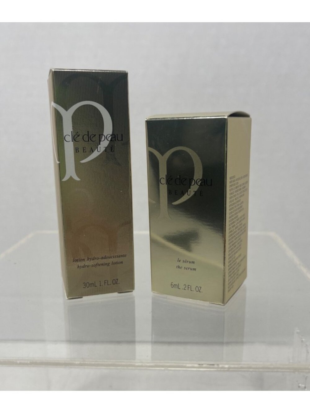 cle de peau Beaute Skincare Travel Samples Bundle of 2 NEW